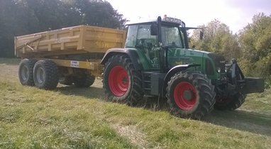 Tractor rental - dumpster TP 18 tons