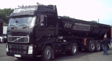 Rental trailer tipper Volvo Querrieu