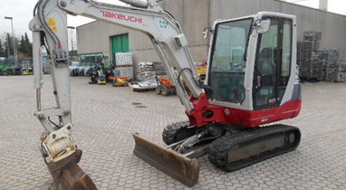 Rent mini excavator TAKEUCHI TB 128