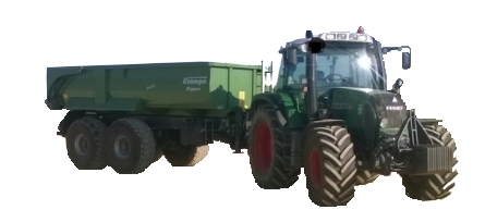 Tractor-John Deere Querrieu dumpster rental €220