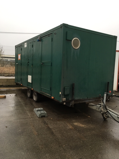 Asbestos removal 1 shower cabin rental €50